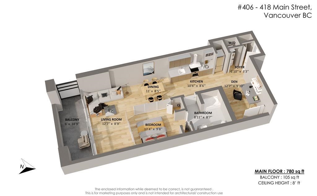 Street View Photo of 406 718 Main Street, Vancouver, BC