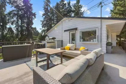 Aerial View of 20334 38a Avenue, Langley, BC