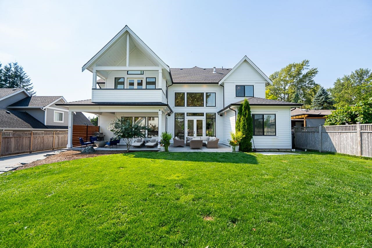 Aerial View of 1130 216 Street, Langley, BC