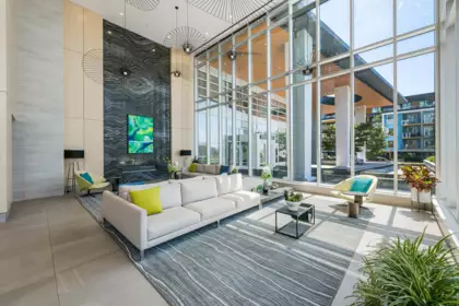 Living Room Photo of 1405 657 Whiting Way, Coquitlam, BC