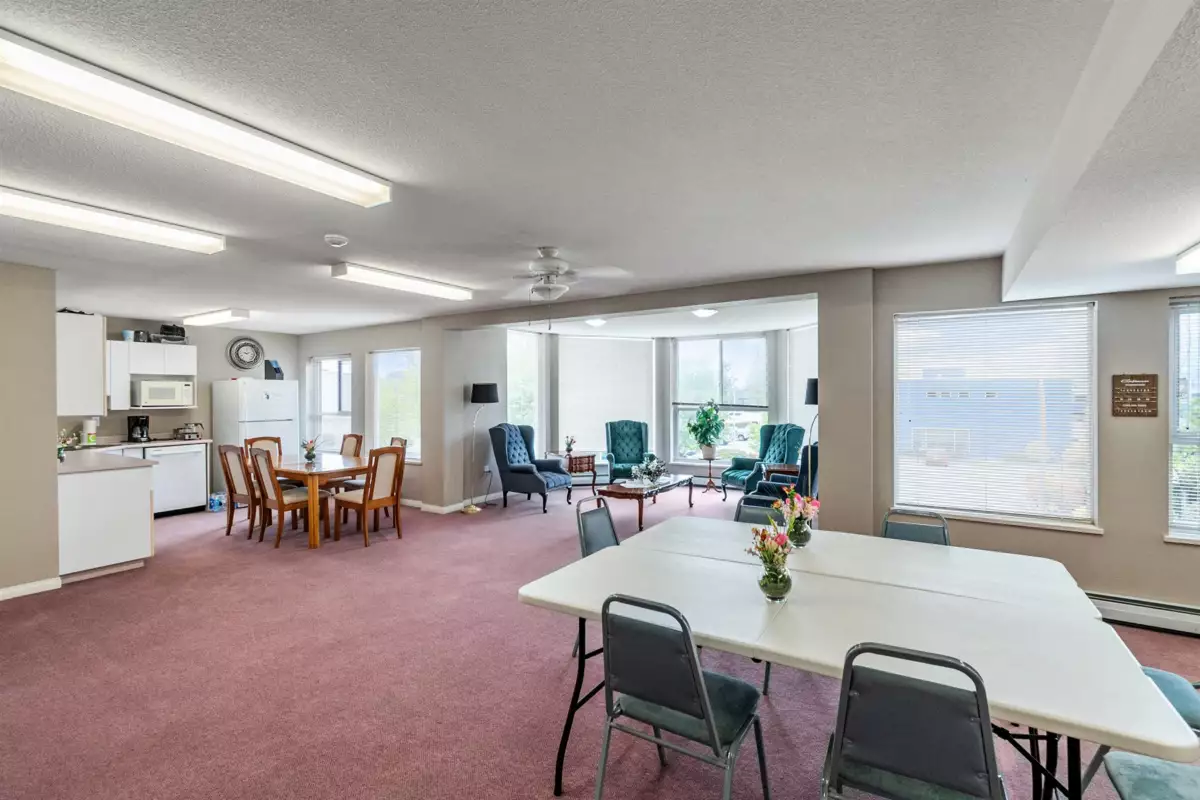 Aerial View of 202 7685 Amber Drive, Chilliwack, BC