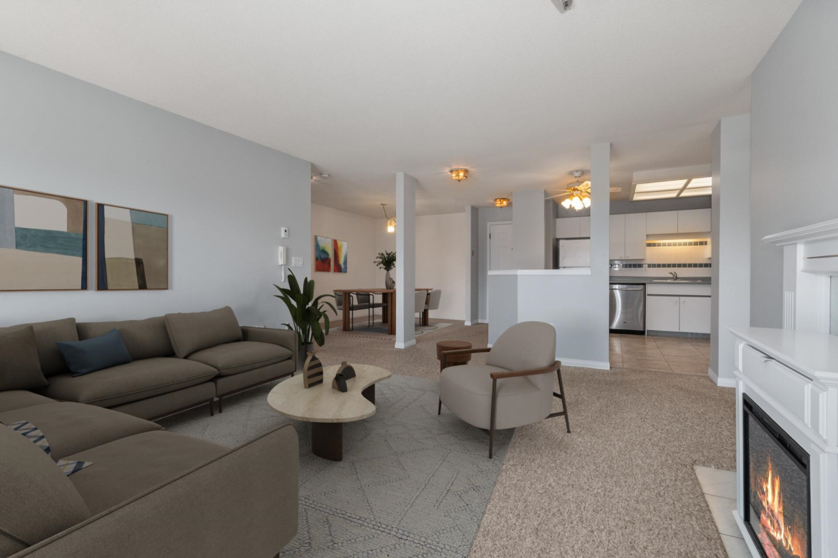 Living Room Photo of 202 7685 Amber Drive, Chilliwack, BC