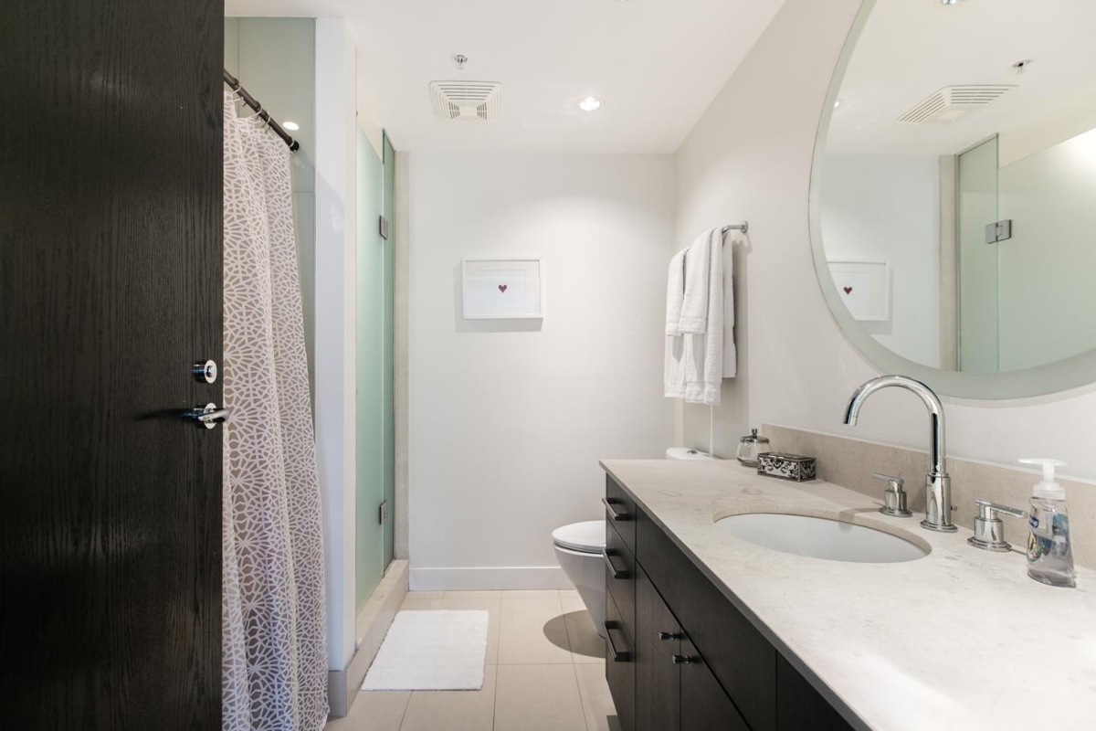 Guest Bathroom Photo of 501 1455 Howe Street, Vancouver, BC
