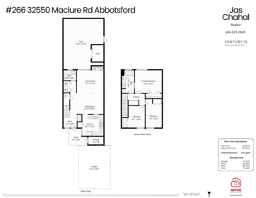 Entry Foyer Photo of 266 32550 Maclure Road, Abbotsford, BC