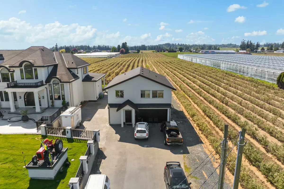 Aerial View of 171 Defehr Road, Abbotsford, BC