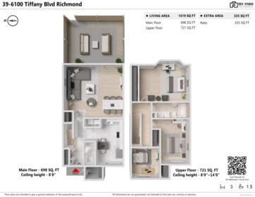 39 6100 Tiffany Boulevard, Richmond, BC, Richmond — Townhouse for sale