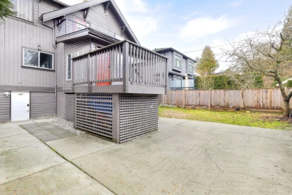Aerial View of 4318 W 11th Avenue, Vancouver, BC