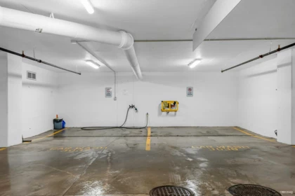 Garage Interior Photo of 702 8725 University Crescent, Burnaby, BC