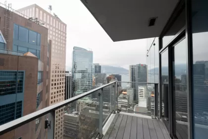 Aerial View of 2702 667 Howe Street, Vancouver, BC