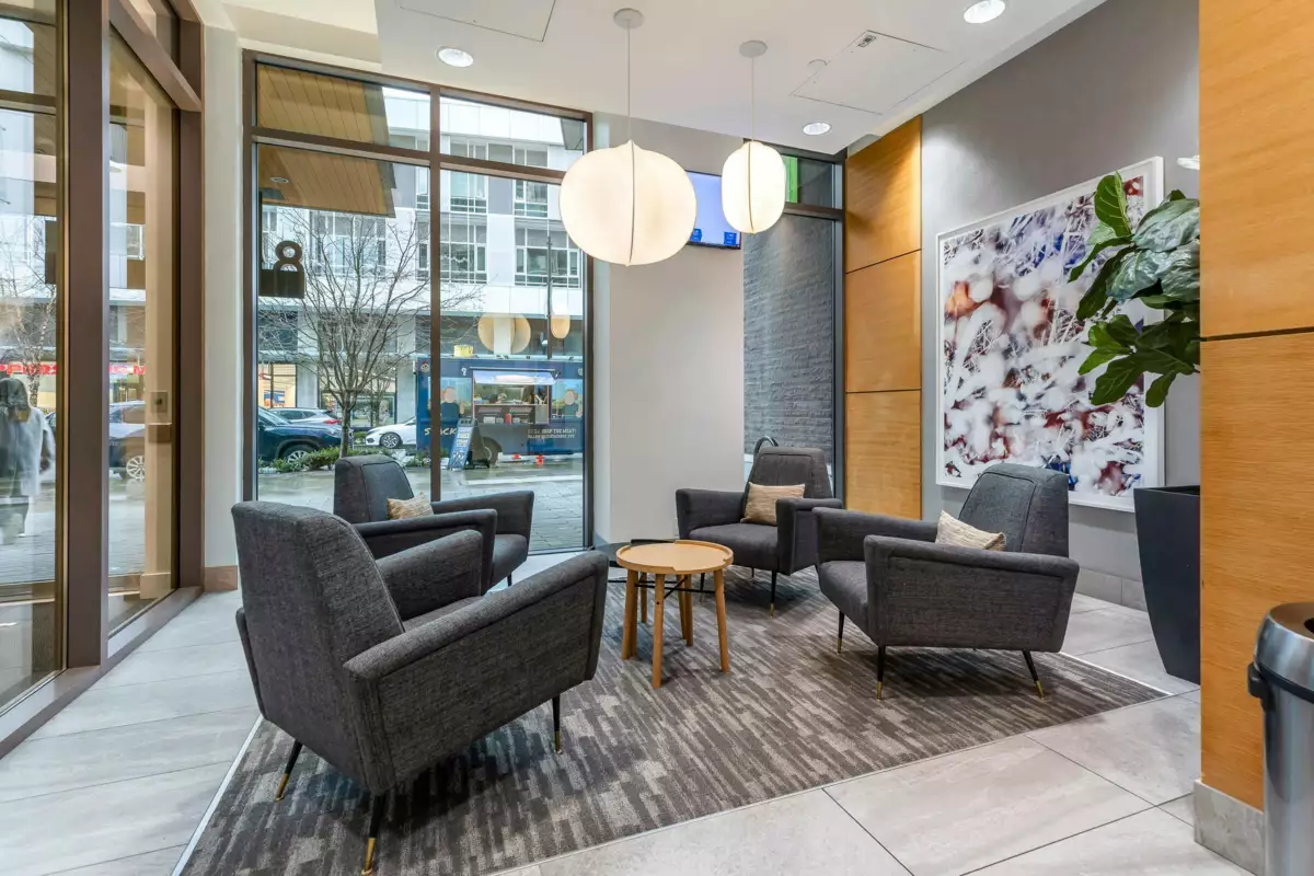 Outdoor Patio Photo of 601 8538 River District Crossing, Vancouver, BC