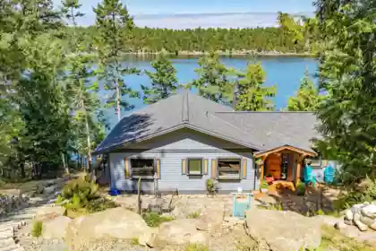 Exterior Rear Photo of 659 Wilks Road, Mayne Island, BC