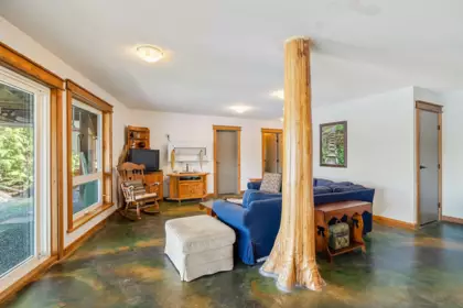 Garage Interior Photo of 659 Wilks Road, Mayne Island, BC