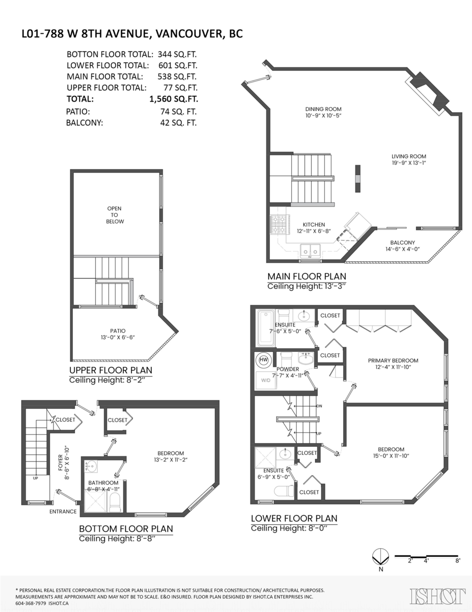 Entry Foyer Photo of L01 788 W 8th Avenue, Vancouver, BC