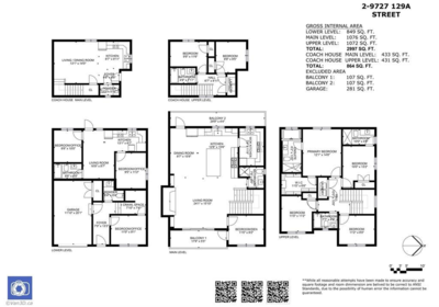 Aerial View of 102 9727 129a Street, Surrey, BC