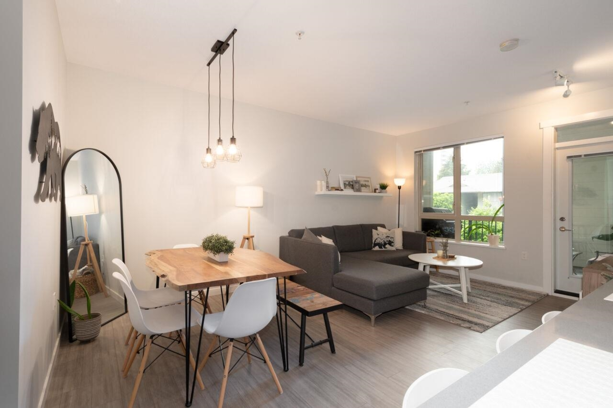 Kitchen Island Photo of 214 2651 Library Lane, North Vancouver, BC
