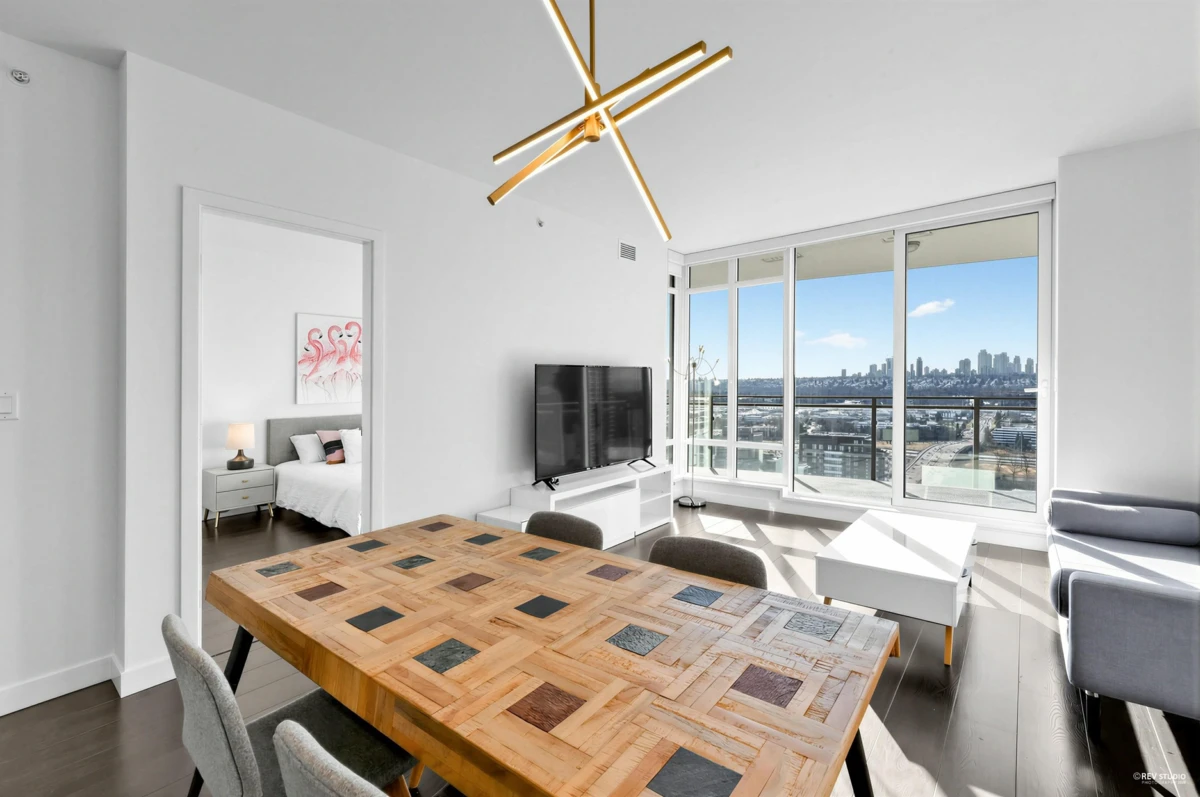 Dining Area Photo of 2907 2085 Skyline Court, Burnaby, BC