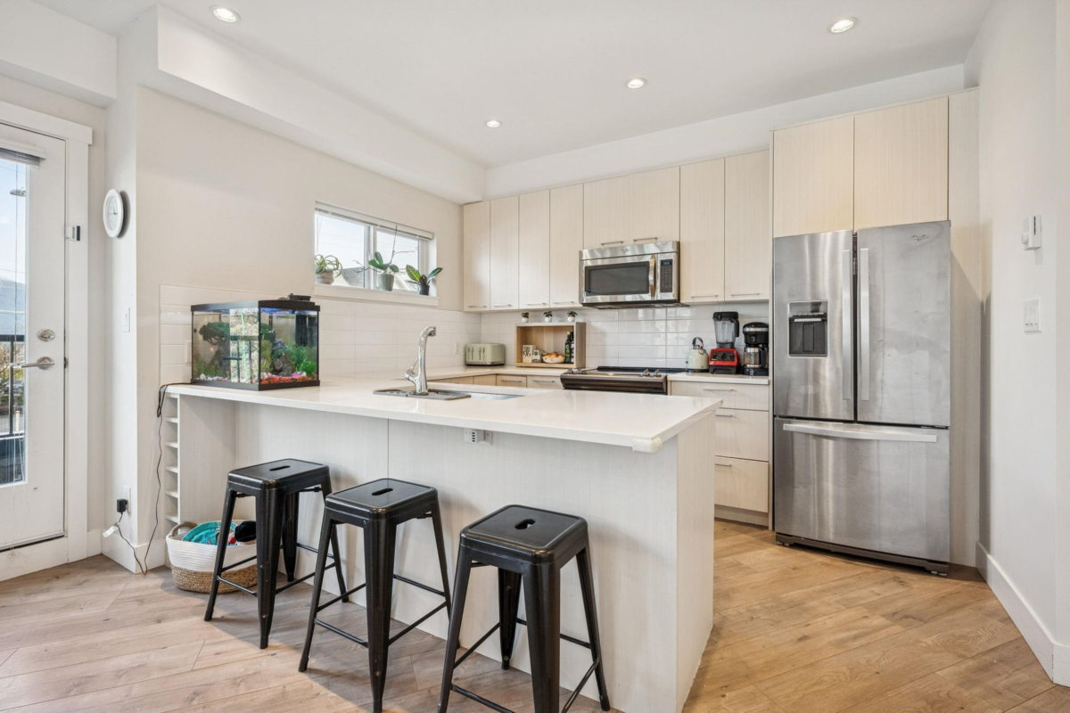 Exterior Rear Photo of 205 7180 Barnet Road, Burnaby, BC