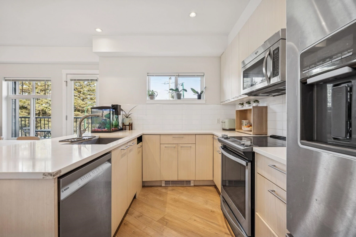 Living Room Photo of 205 7180 Barnet Road, Burnaby, BC