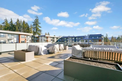Aerial View of 409 3596 Malsum Drive, North Vancouver, BC