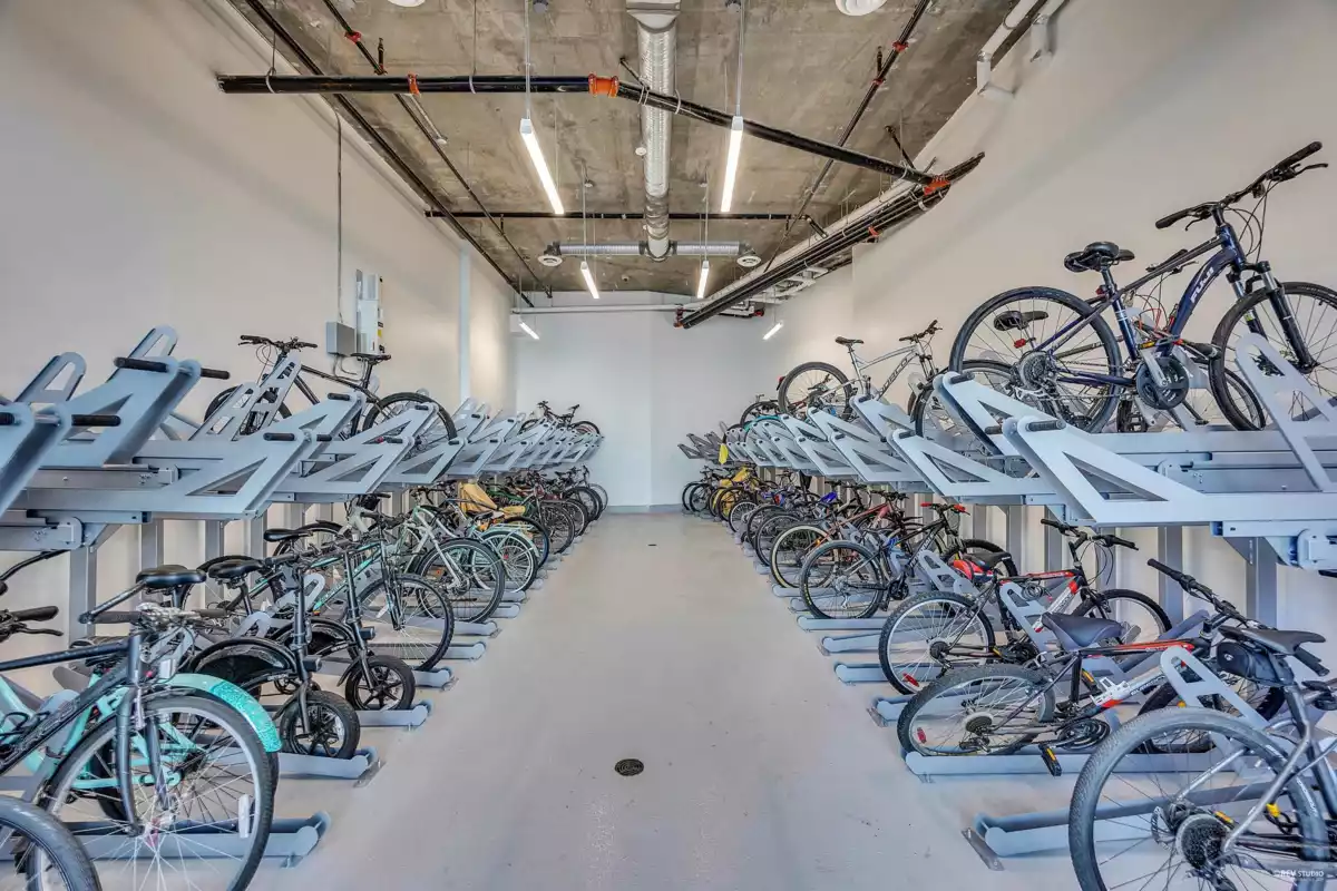 Aerial View of 907 13428 105 Avenue, Surrey, BC