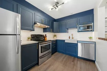 Kitchen Island Photo of 203 202 Mowat Street, New Westminster, BC