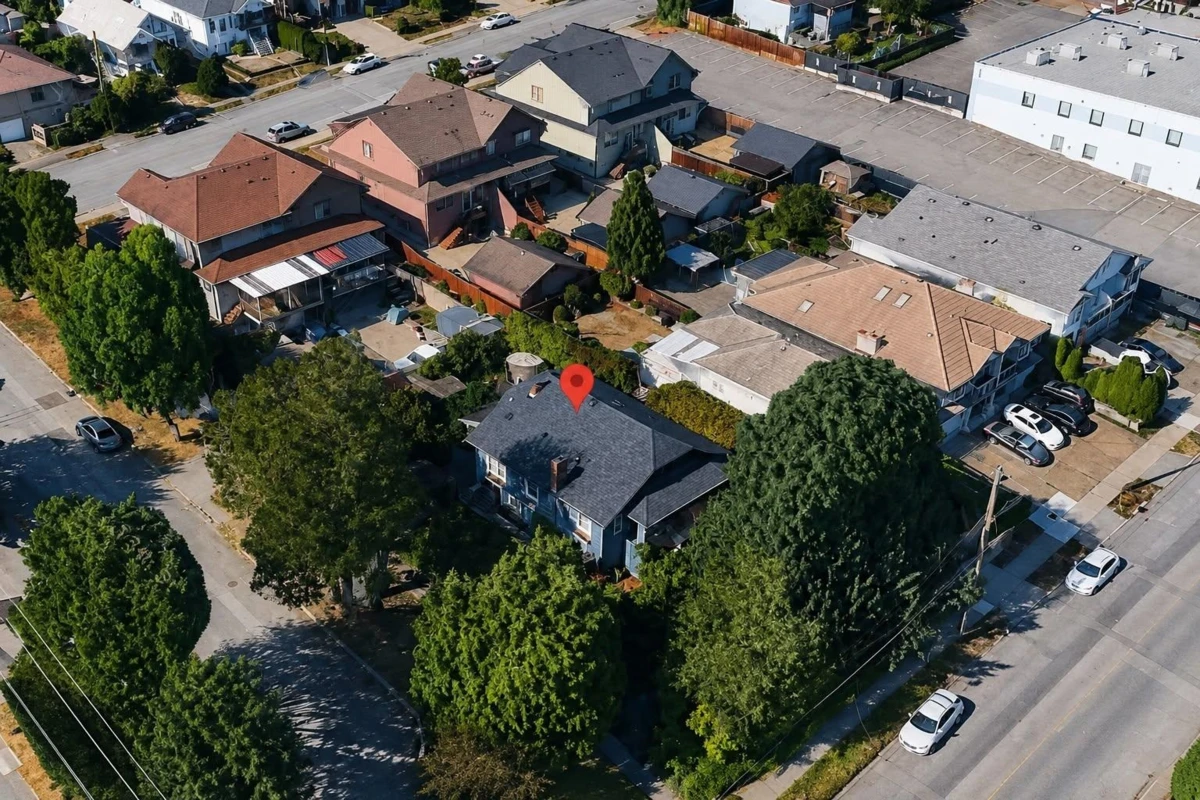 Exterior Rear Photo of 1217 Sixth Avenue, New Westminster, BC