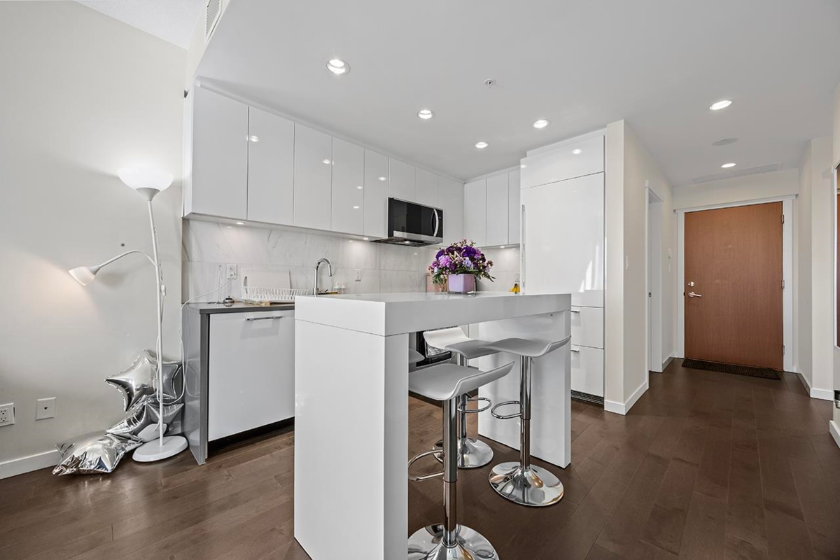 Dining Area Photo of 1206 5728 Berton Avenue, Vancouver, BC