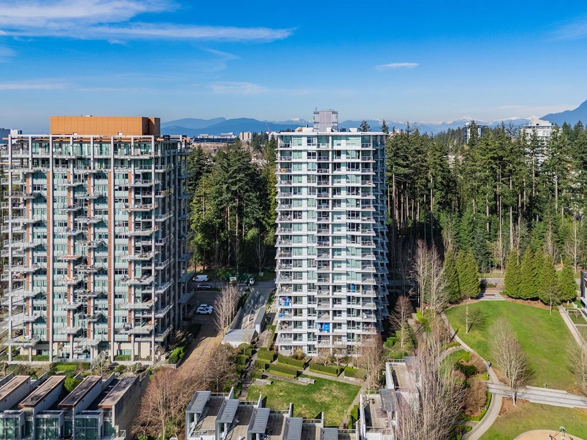 Exterior Rear Photo of 1206 5728 Berton Avenue, Vancouver, BC