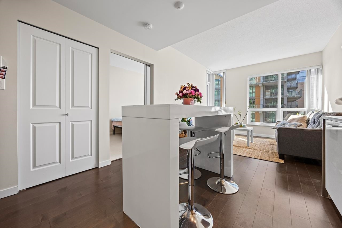 Family Room Photo of 1206 5728 Berton Avenue, Vancouver, BC