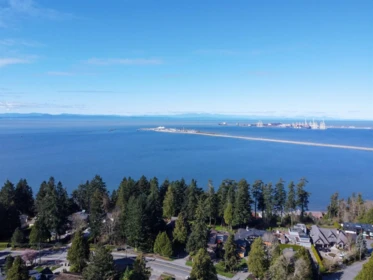 Aerial View of 4820 7a Avenue, Delta, BC