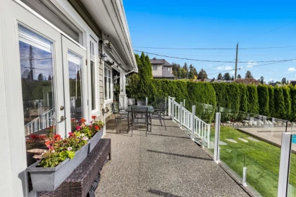 Aerial View of 1197 Fulton Avenue, West Vancouver, BC