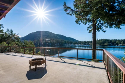 Outdoor Patio Photo of 4981 Panorama Drive, Garden Bay, BC