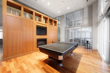 Basement Recreation Room Photo of 1103 2979 Glen Drive, Coquitlam, BC