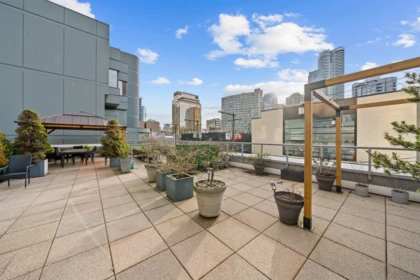 Outdoor Deck Photo of 1908 1060 Alberni Street, Vancouver, BC