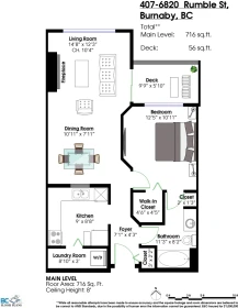 Community Amenities Photo (Clubhouse) of 407 6820 Rumble Street, Burnaby, BC