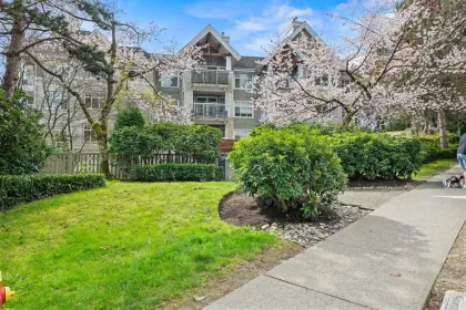 Aerial View of 310 1428 Parkway Boulevard, Coquitlam, BC