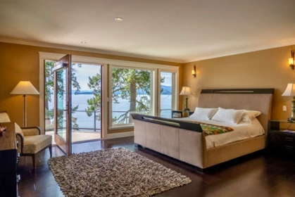 Primary Bedroom Photo of 1369 Mackinnon Road, Pender Island, BC