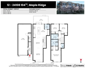 12 24108 104 Avenue, Maple Ridge, BC, Maple Ridge — Townhouse for sale