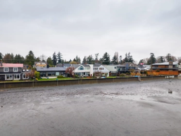 Aerial View of 1584 Beach Grove Road, Delta, BC