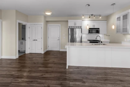 Kitchen Island Photo of 311 22327 River Road, Maple Ridge, BC