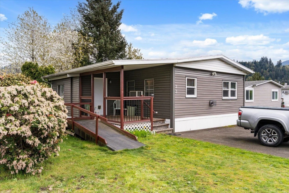 Exterior Rear Photo of 73 45640 Watson Road, Chilliwack, BC