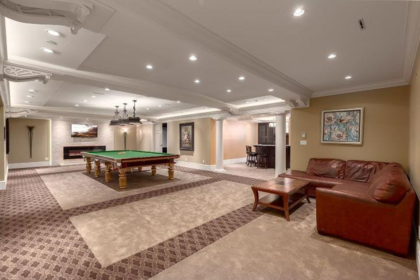 Basement Recreation Room Photo of 1167 Eyremount Drive, West Vancouver, BC