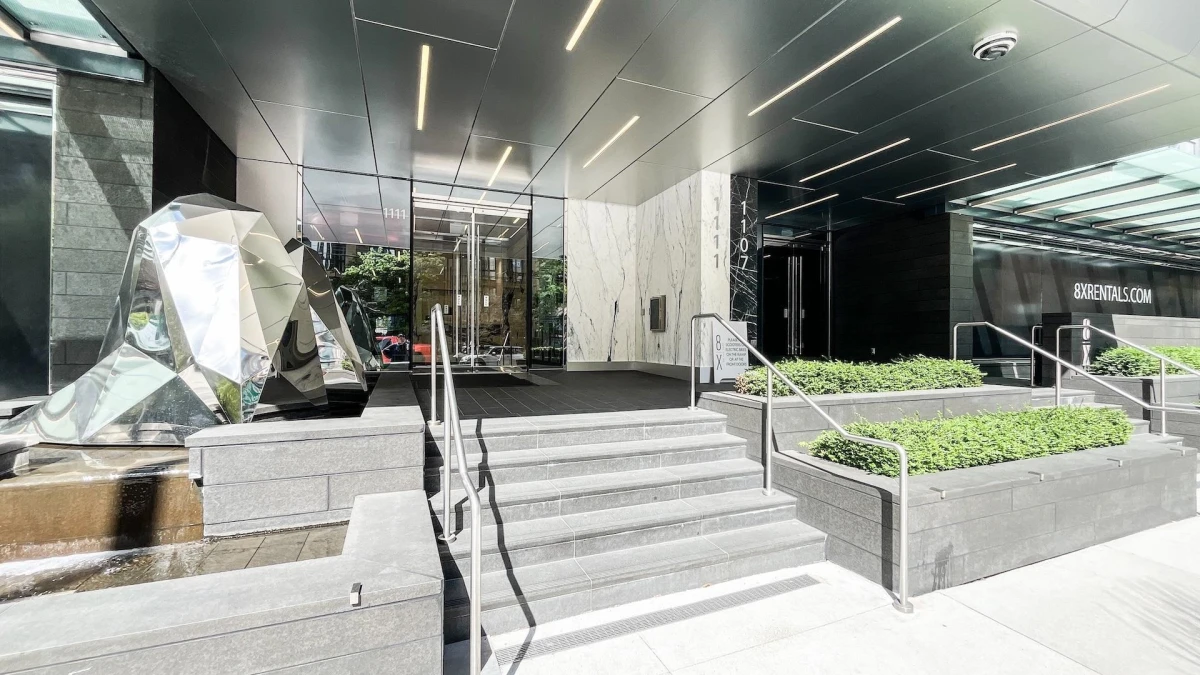 Exterior Rear Photo of 3202 1111 Richards Street, Vancouver, BC