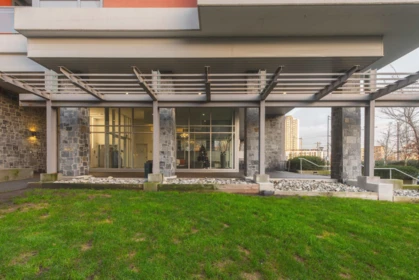 Aerial View of 511 3281 E Kent Avenue North Avenue, Vancouver, BC
