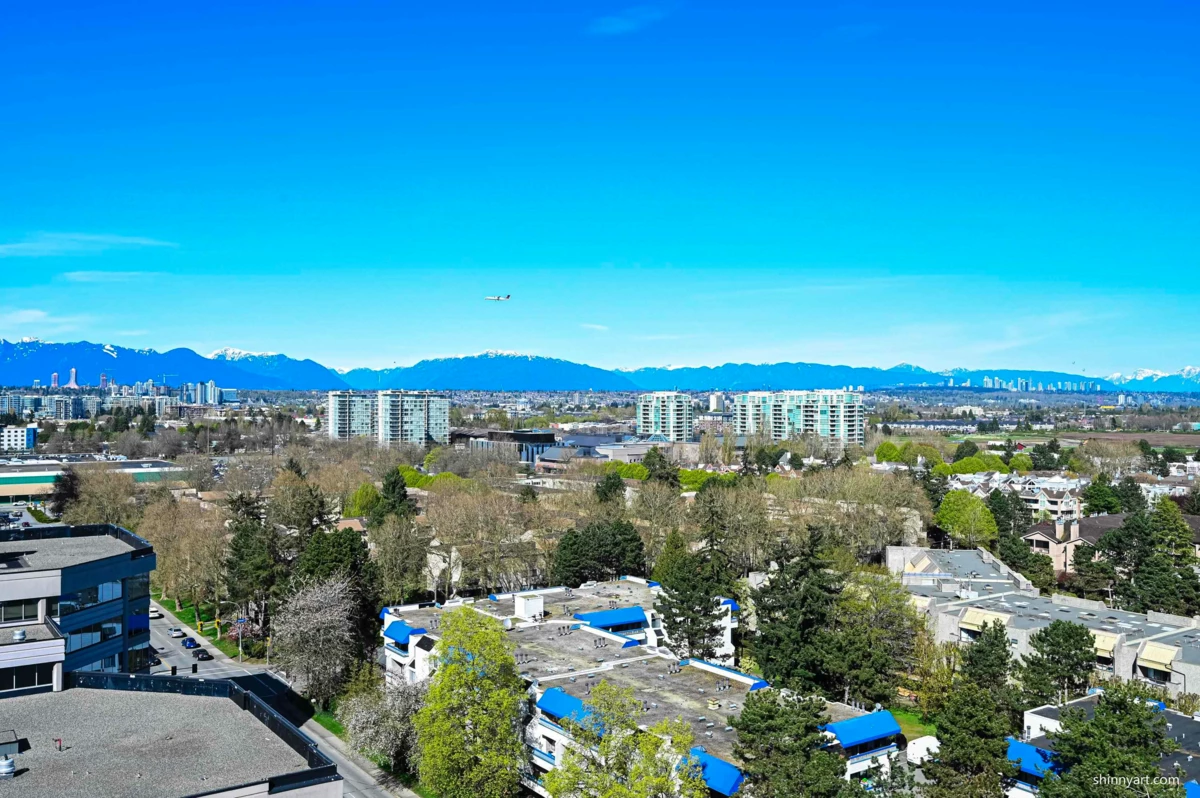 Exterior Rear Photo of 1702 5933 Cooney Road, Richmond, BC