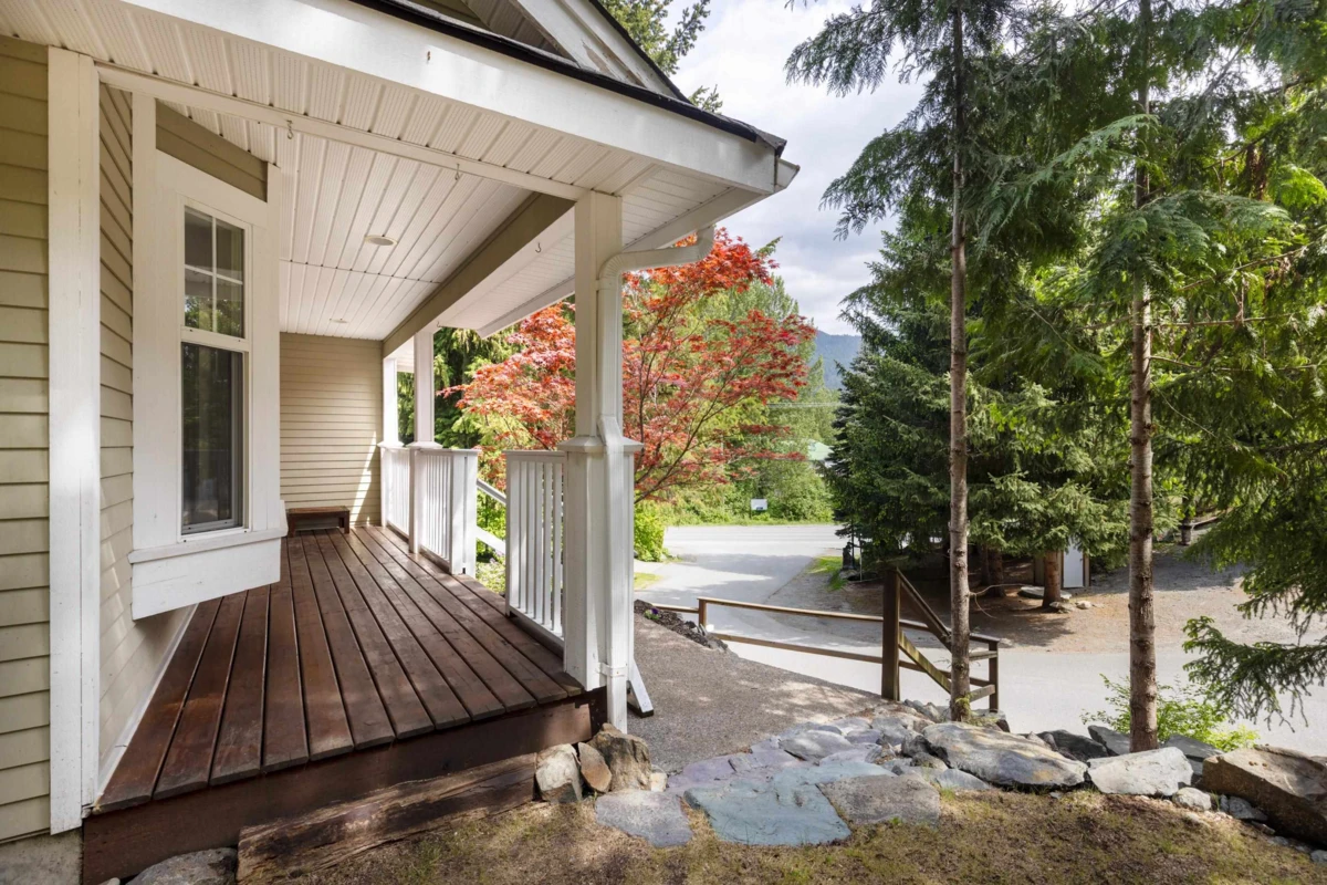 Exterior Rear Photo of 7463 Beechwood Street, Pemberton, BC