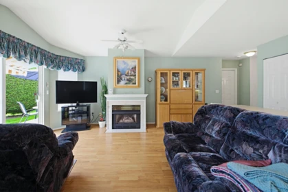 Basement Recreation Room Photo of 22 9208 208 Street, Langley, BC