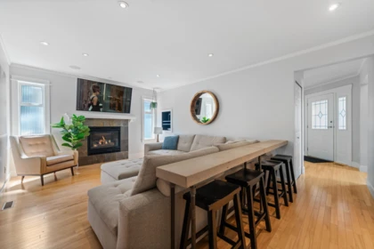 Basement Recreation Room Photo of 1690 Cascade Court, North Vancouver, BC