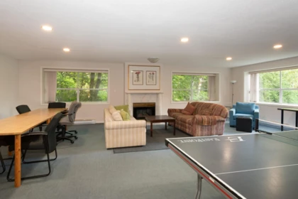 Aerial View of 706 1500 Ostler Court, North Vancouver, BC