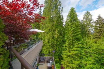 Backyard Photo of 706 1500 Ostler Court, North Vancouver, BC